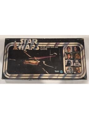 Vintage Kenner Star Wars Escape from Death Star Game Board Game Complete